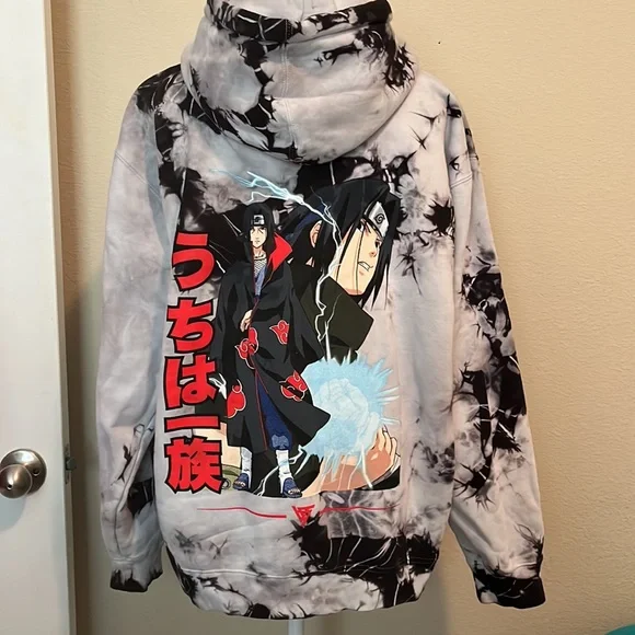 Hypland Naruto Shirts Hypland Naruto Tie Die Shippuden Sasuke Hoodie Size M New Without Tag Poshmark